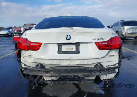 2017 BMW 430I Gran Coupe z USA, uszkodzony, nr VIN WBA4F7C57HG786301